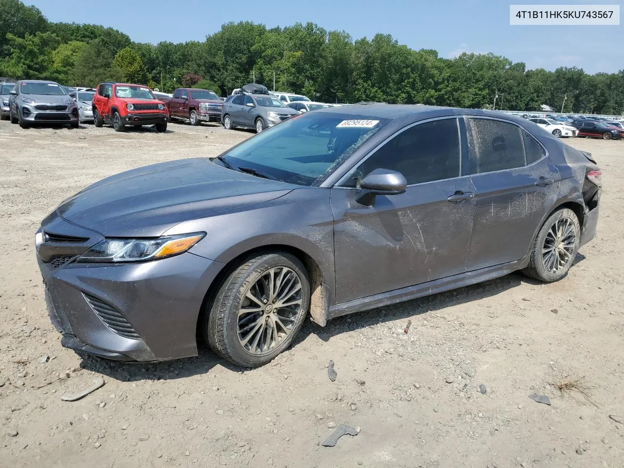 4T1B11HK5KU743567 2019 Toyota Camry L