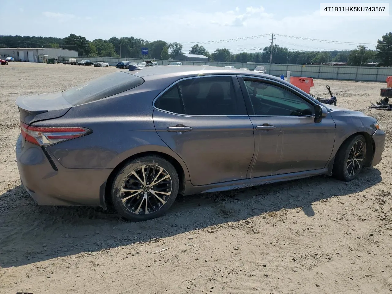 4T1B11HK5KU743567 2019 Toyota Camry L