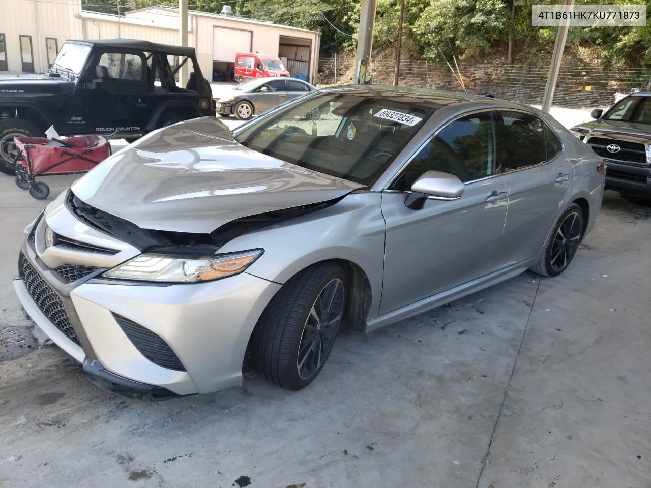 2019 Toyota Camry Xse VIN: 4T1B61HK7KU771873 Lot: 69327834