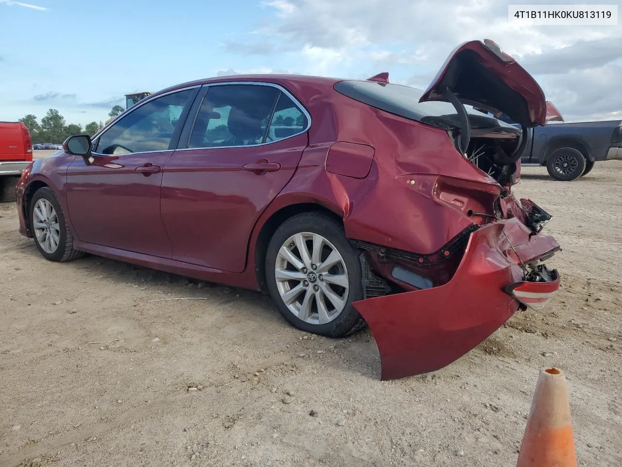 4T1B11HK0KU813119 2019 Toyota Camry L