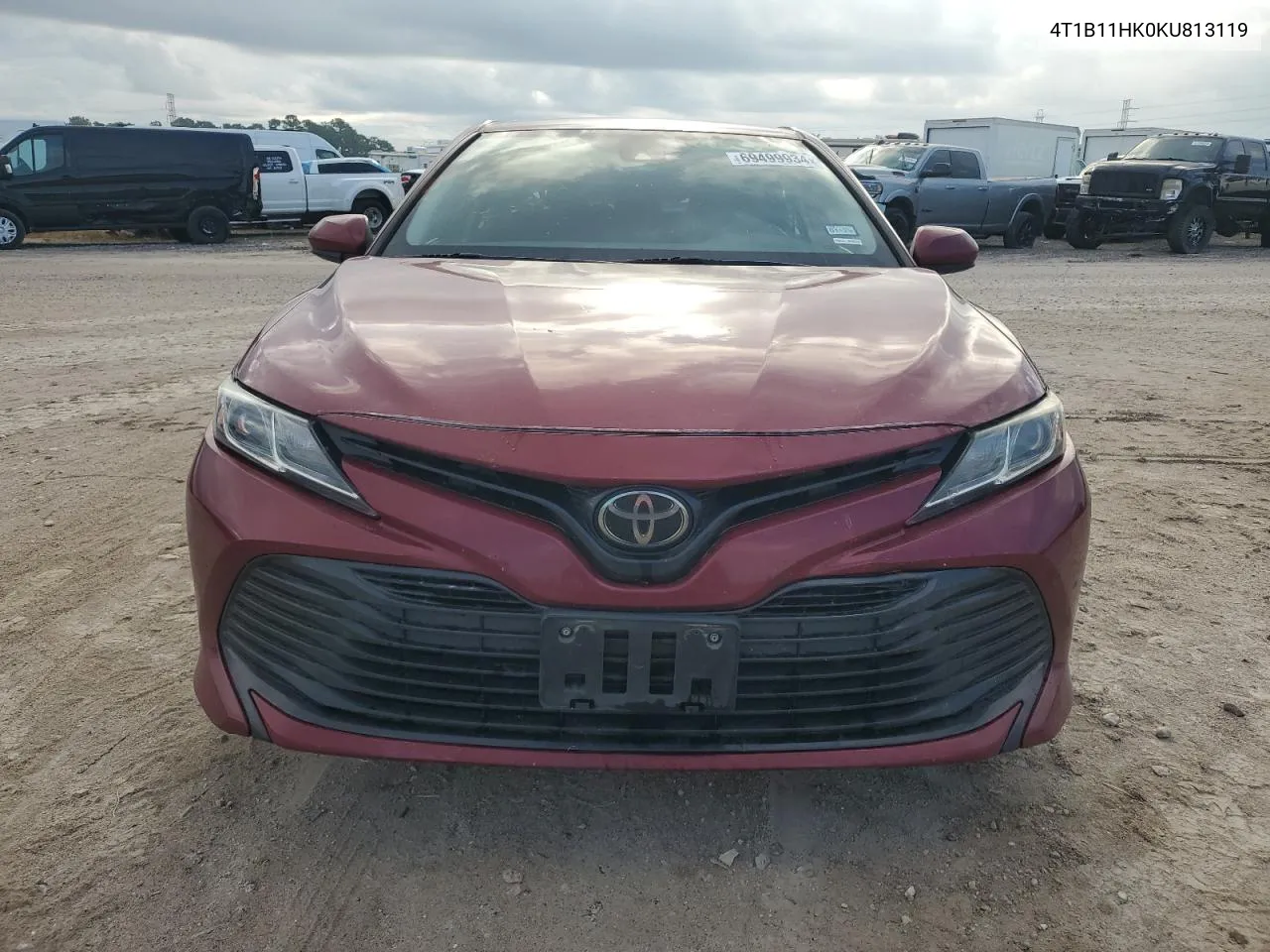 4T1B11HK0KU813119 2019 Toyota Camry L