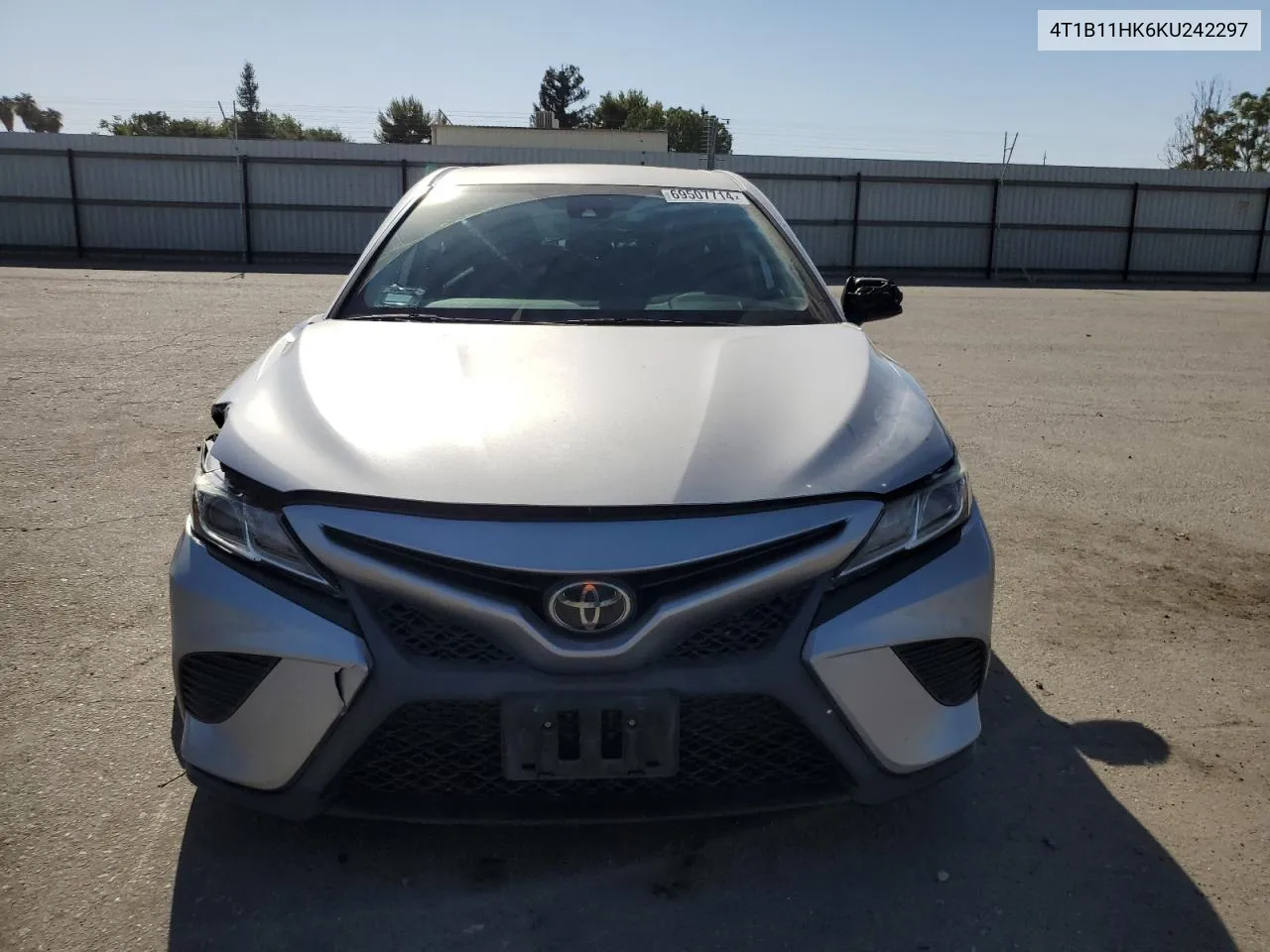 4T1B11HK6KU242297 2019 Toyota Camry L