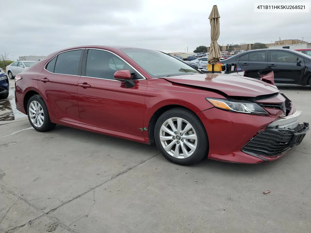 4T1B11HK5KU268521 2019 Toyota Camry L