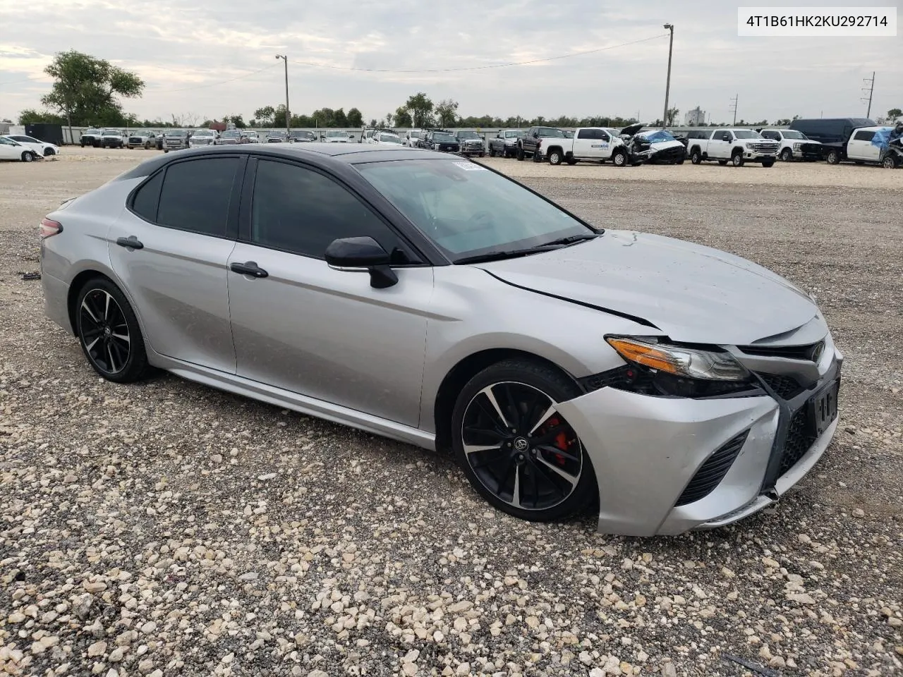 2019 Toyota Camry Xse VIN: 4T1B61HK2KU292714 Lot: 69841454