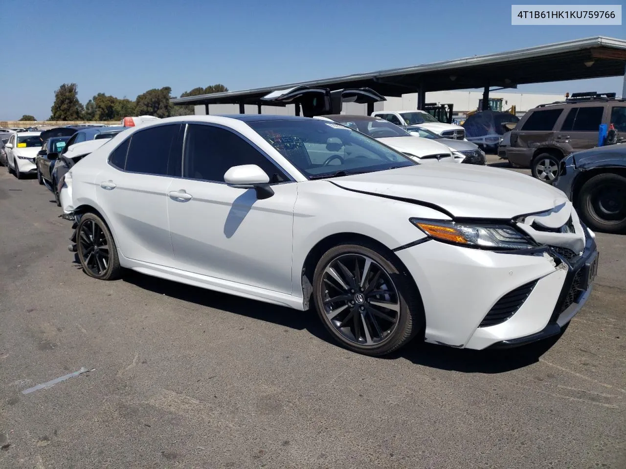 2019 Toyota Camry Xse VIN: 4T1B61HK1KU759766 Lot: 69897764