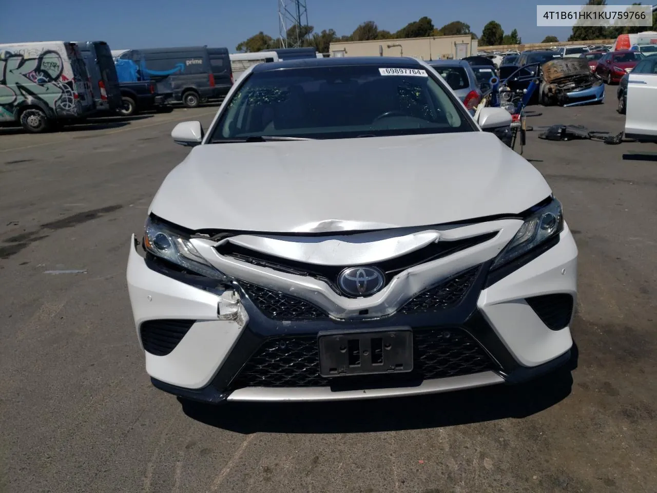 2019 Toyota Camry Xse VIN: 4T1B61HK1KU759766 Lot: 69897764