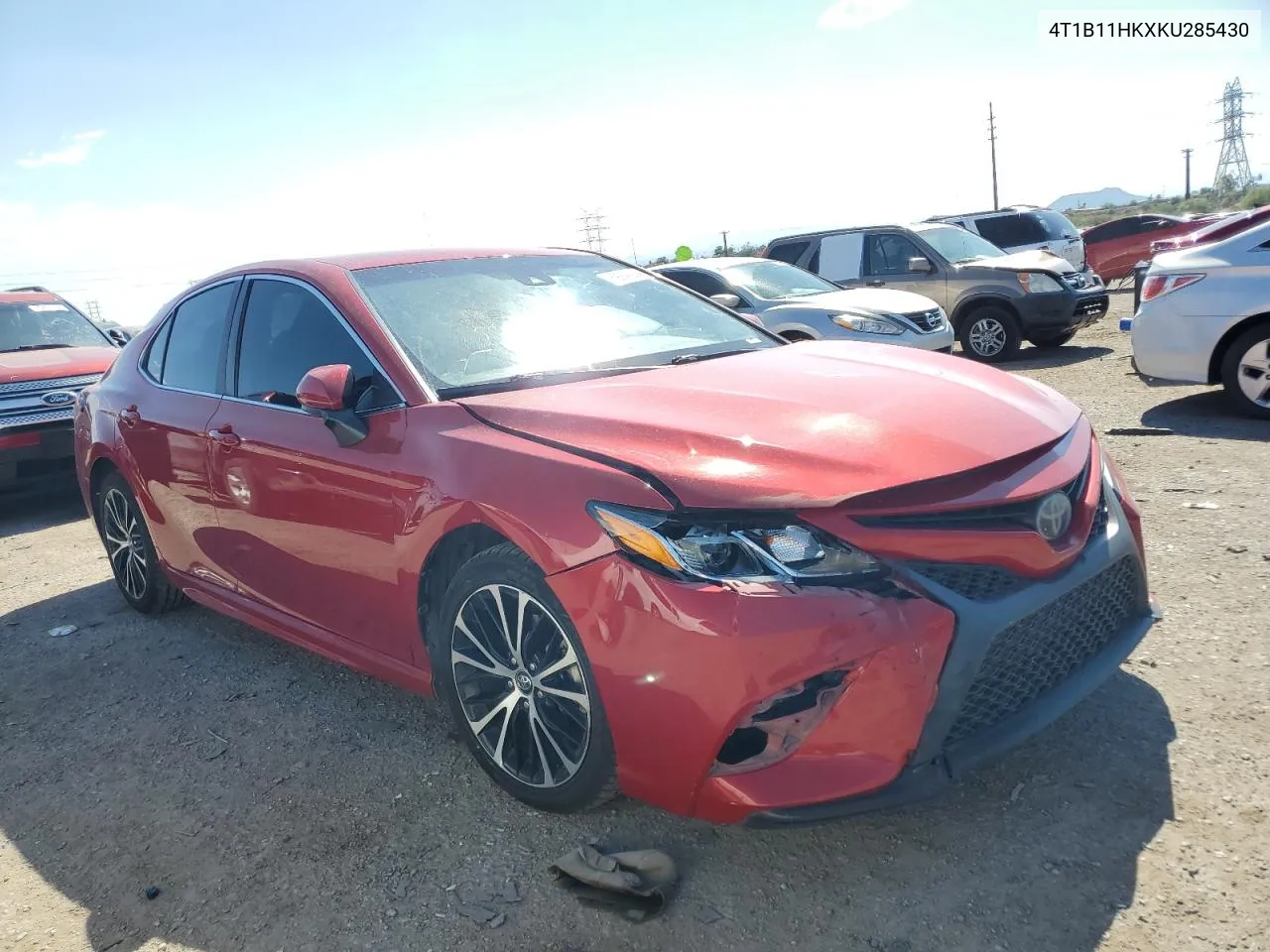 4T1B11HKXKU285430 2019 Toyota Camry L