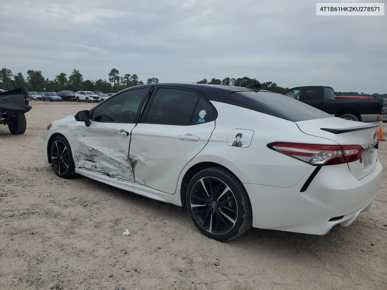 2019 Toyota Camry Xse VIN: 4T1B61HK2KU278571 Lot: 70145564