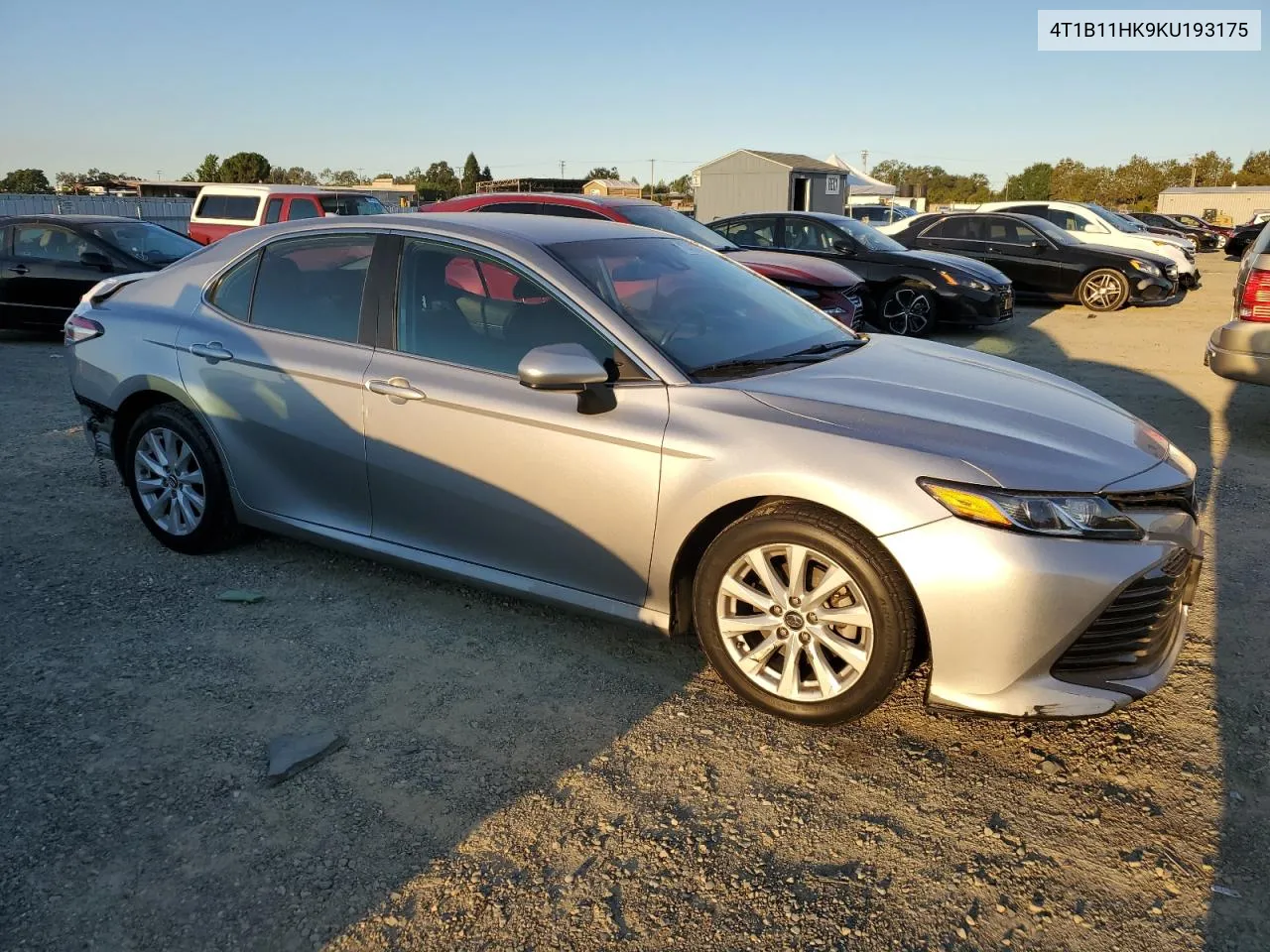 4T1B11HK9KU193175 2019 Toyota Camry L