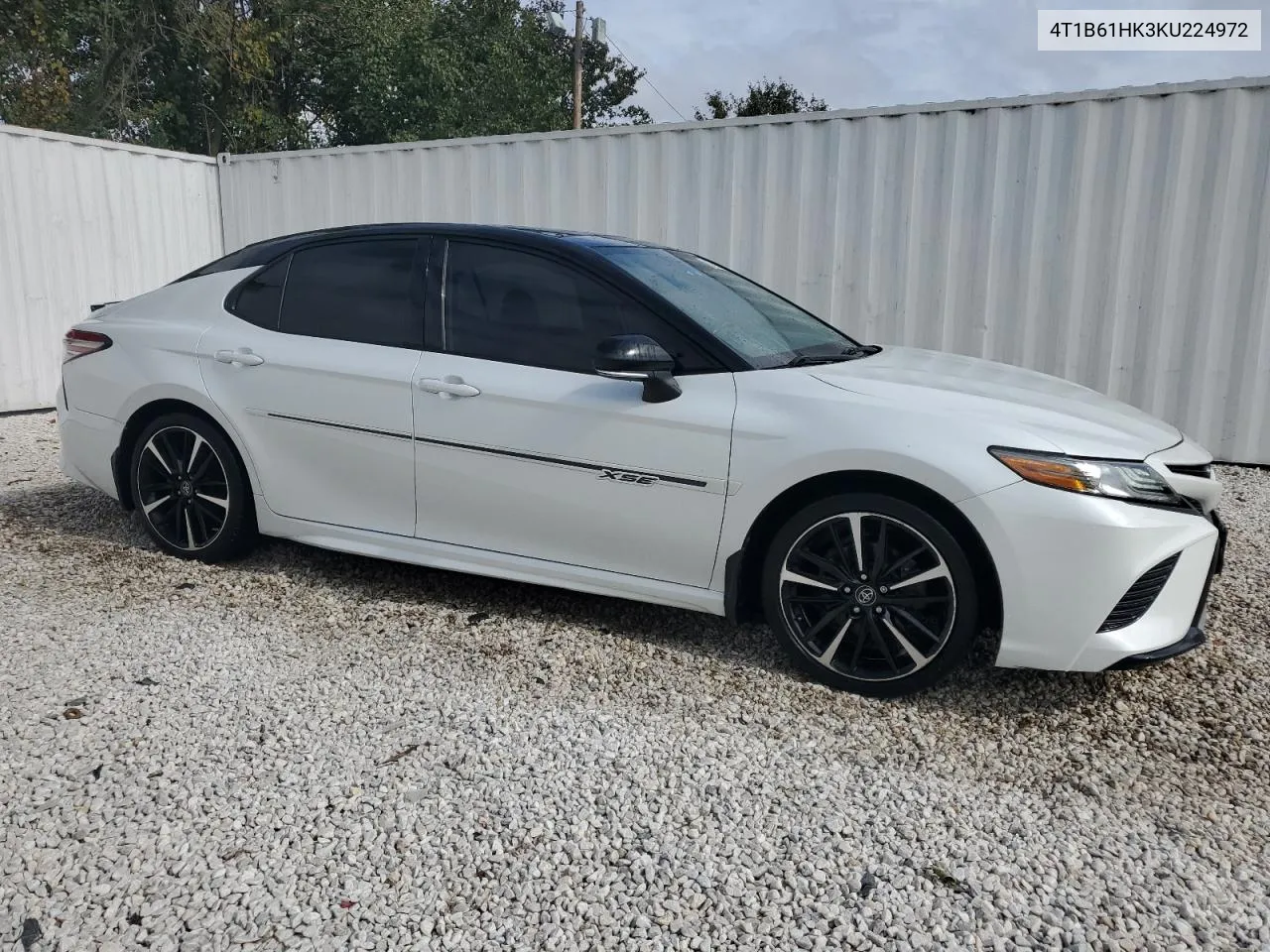 2019 Toyota Camry Xse VIN: 4T1B61HK3KU224972 Lot: 70615994