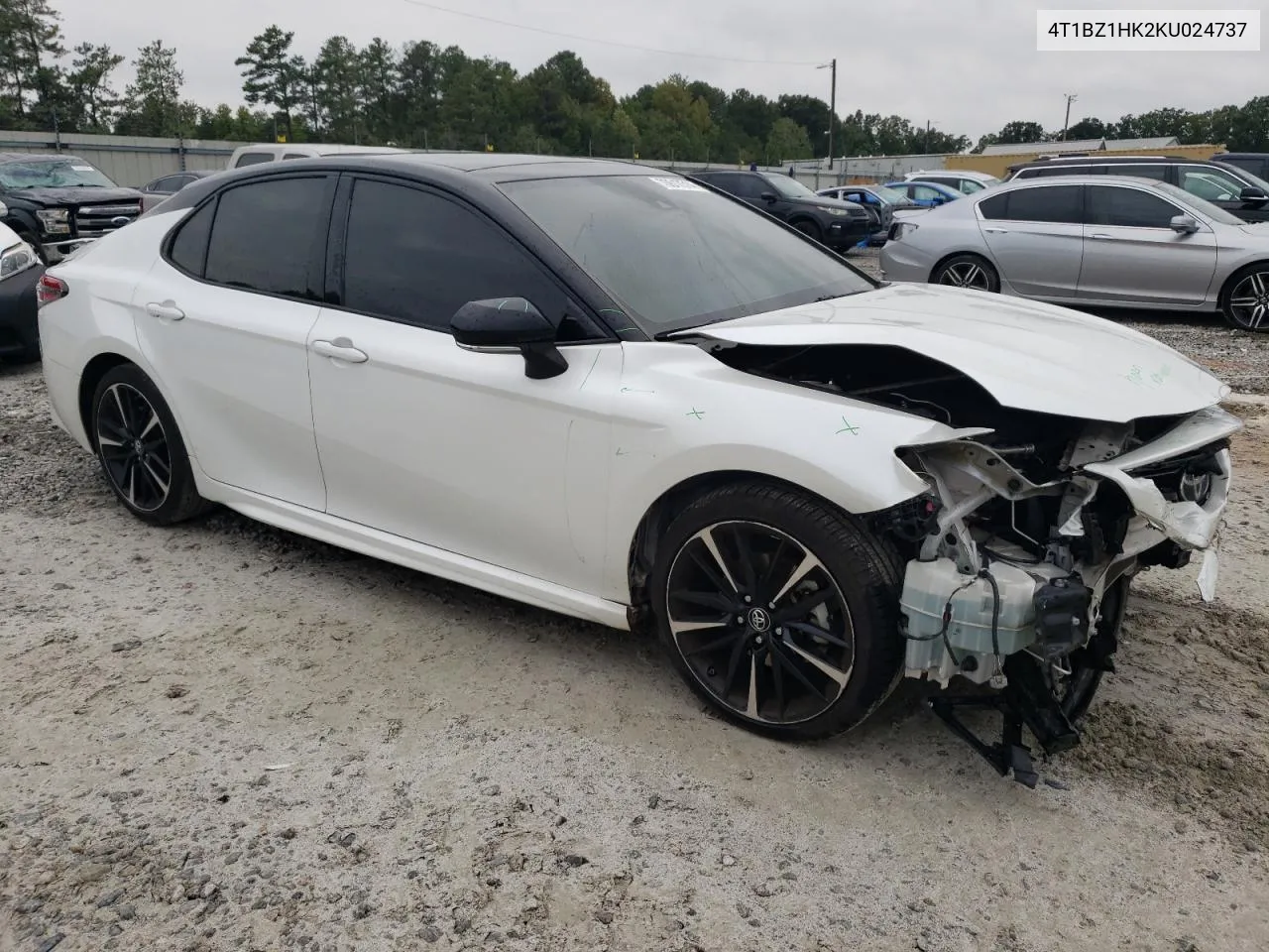 2019 Toyota Camry Xse VIN: 4T1BZ1HK2KU024737 Lot: 70617514