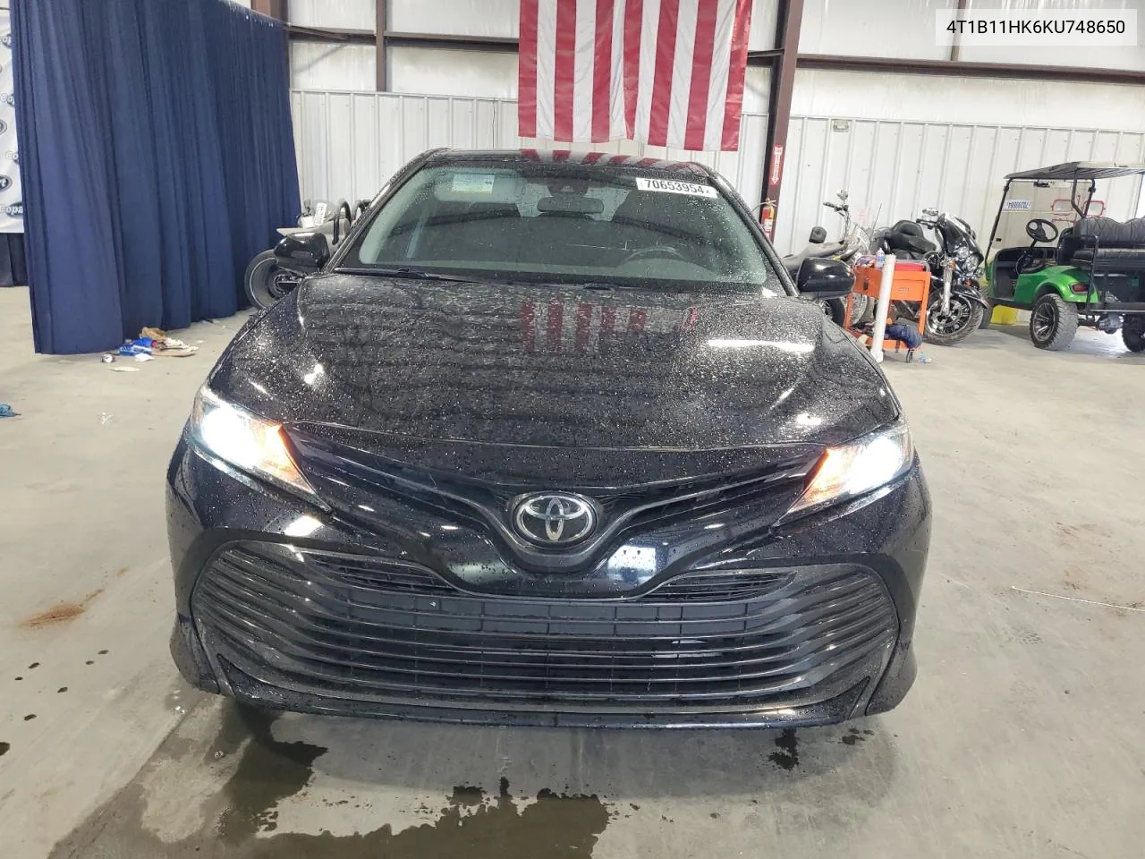 2019 Toyota Camry L VIN: 4T1B11HK6KU748650 Lot: 70653954