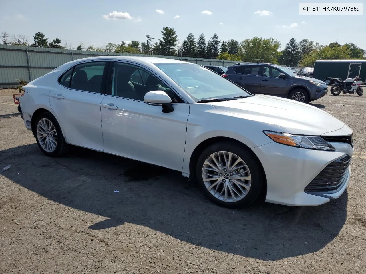 2019 Toyota Camry L VIN: 4T1B11HK7KU797369 Lot: 70987044