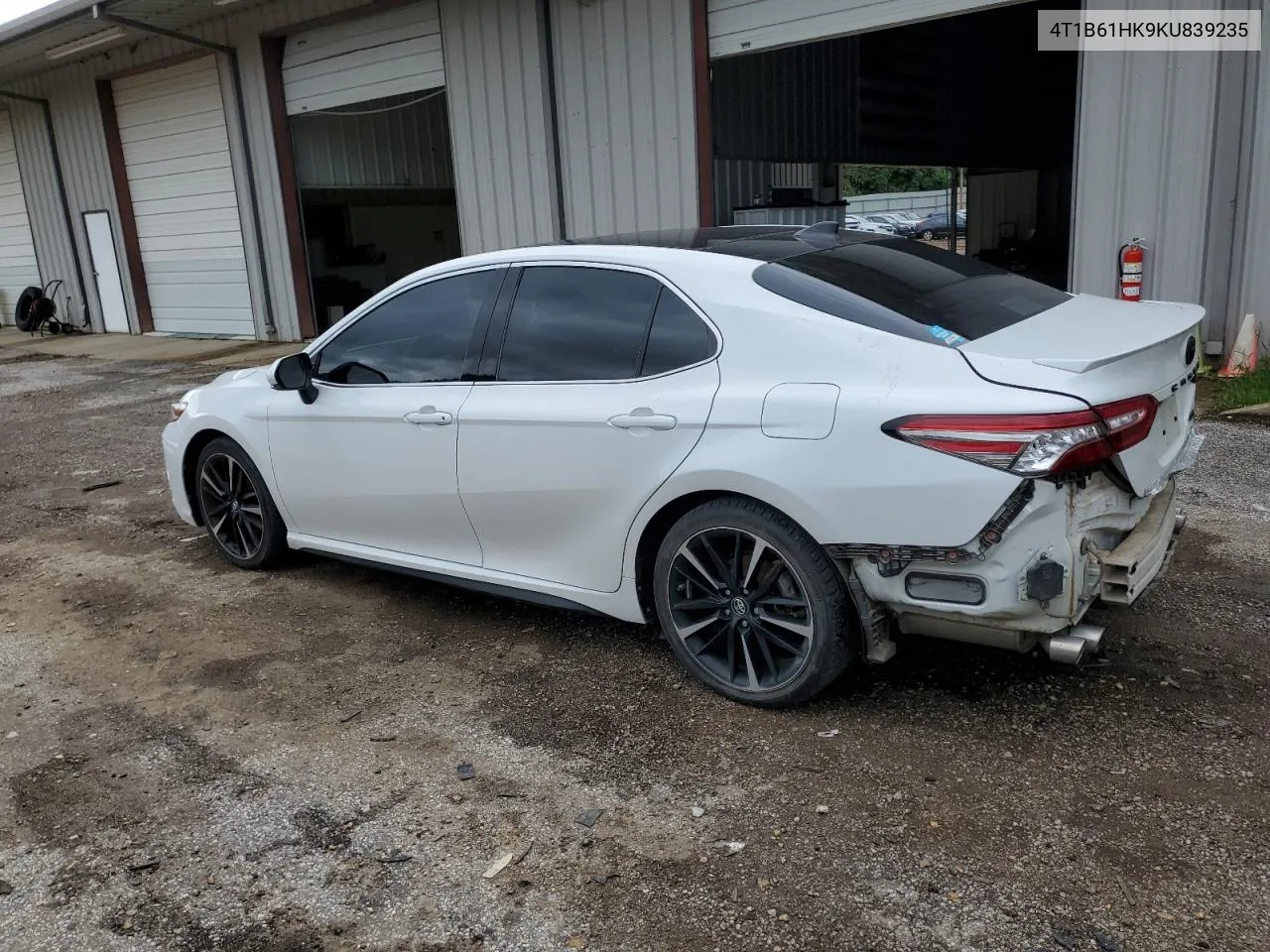 2019 Toyota Camry Xse VIN: 4T1B61HK9KU839235 Lot: 71056864