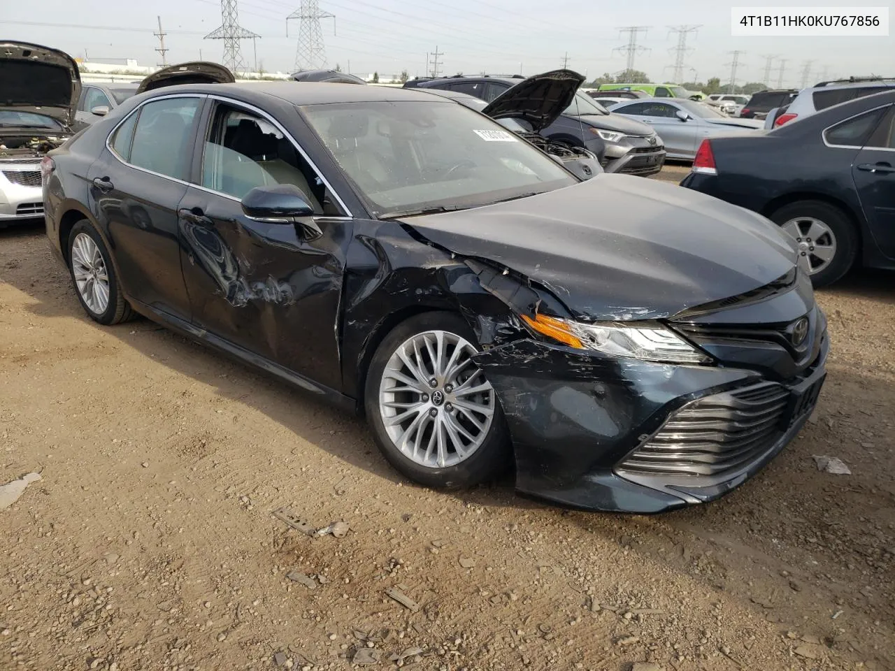 2019 Toyota Camry L VIN: 4T1B11HK0KU767856 Lot: 71201014