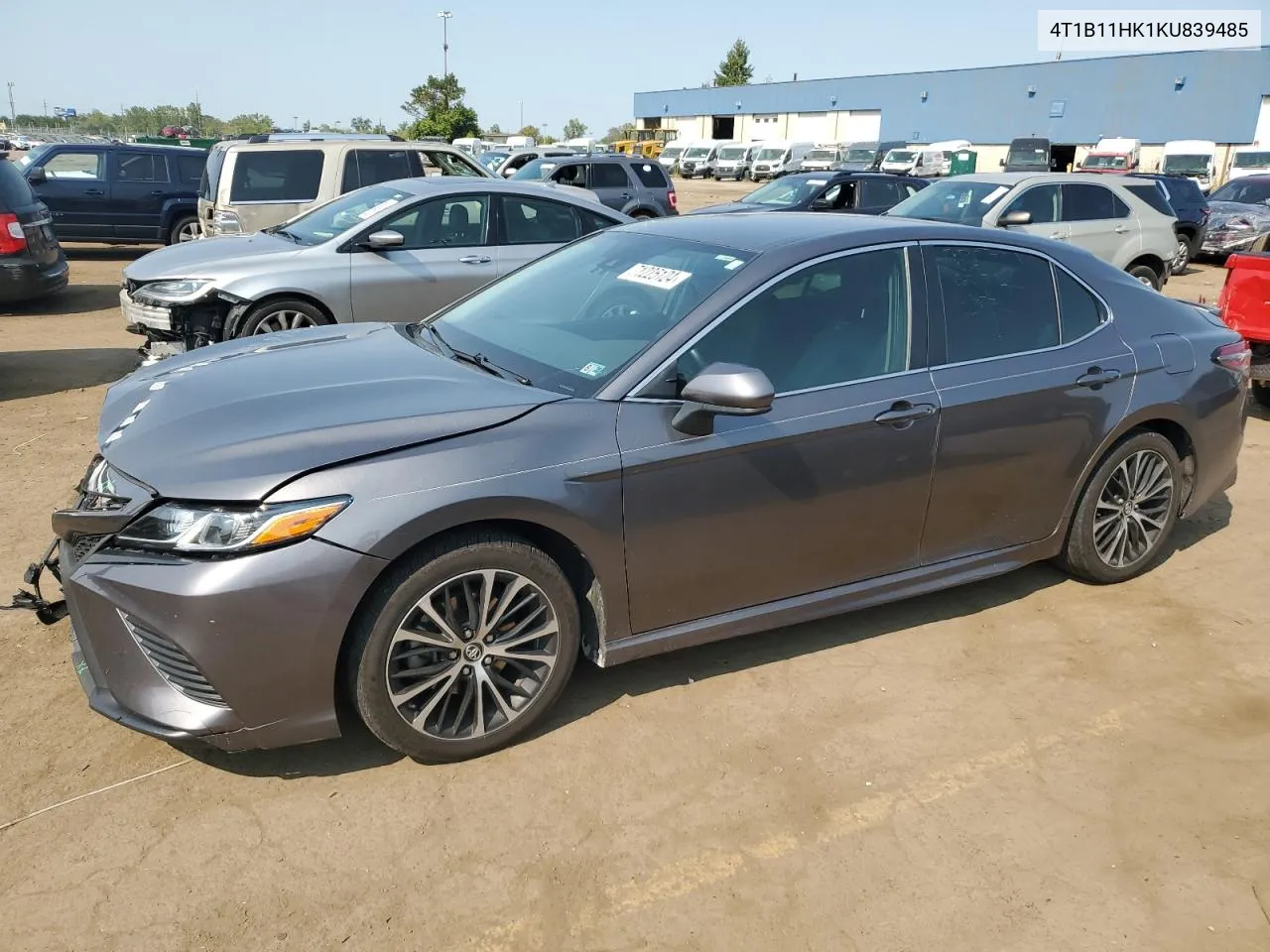 4T1B11HK1KU839485 2019 Toyota Camry L