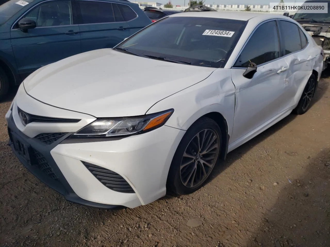 2019 Toyota Camry L VIN: 4T1B11HK0KU208890 Lot: 71245834