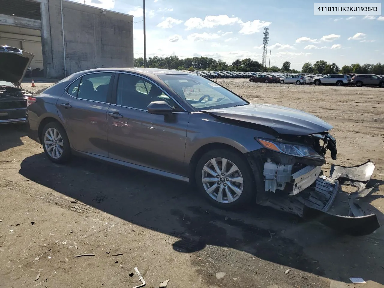 2019 Toyota Camry L VIN: 4T1B11HK2KU193843 Lot: 71366804