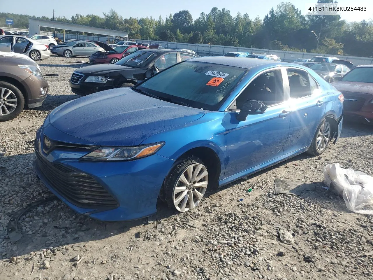 2019 Toyota Camry L VIN: 4T1B11HK8KU254483 Lot: 71400944