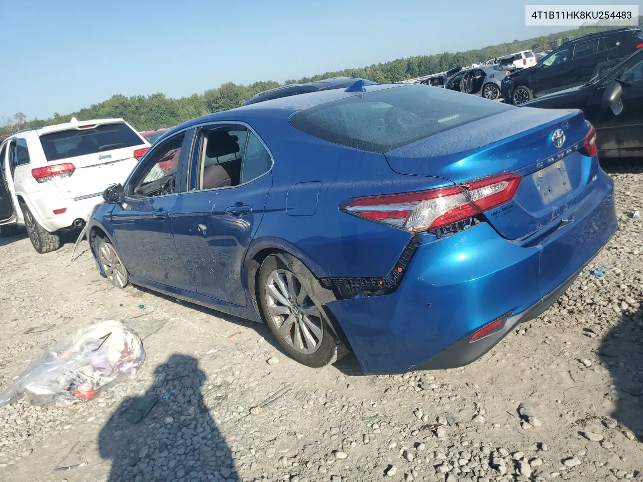 2019 Toyota Camry L VIN: 4T1B11HK8KU254483 Lot: 71400944