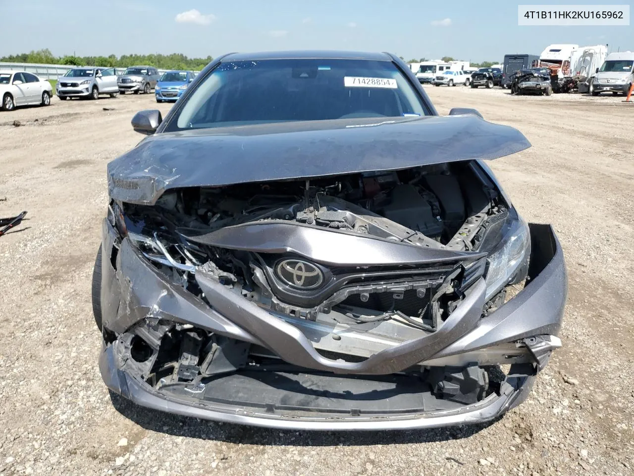 4T1B11HK2KU165962 2019 Toyota Camry L