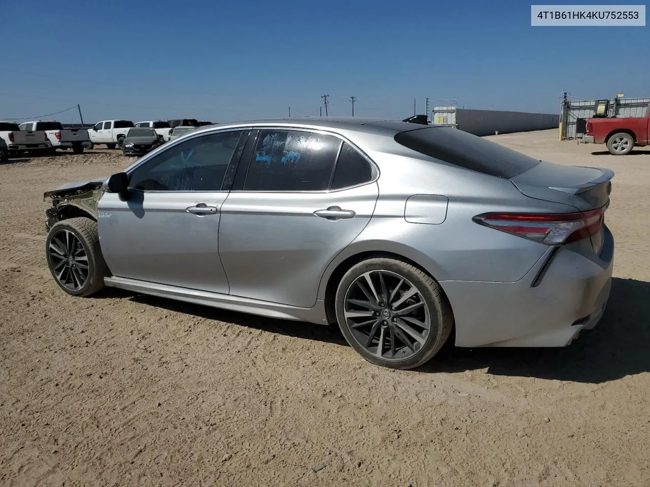 2019 Toyota Camry Xse VIN: 4T1B61HK4KU752553 Lot: 71462234