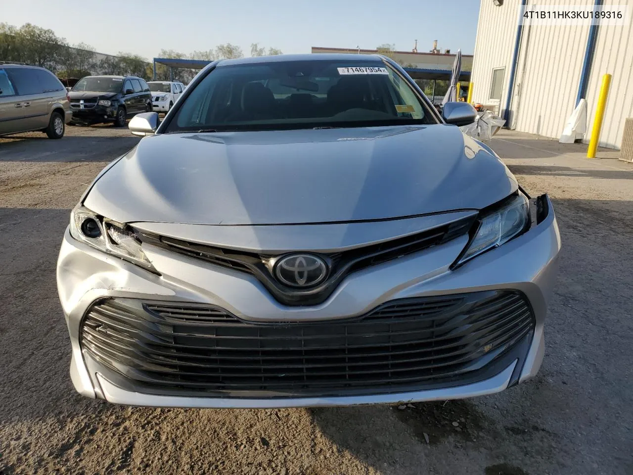 4T1B11HK3KU189316 2019 Toyota Camry L