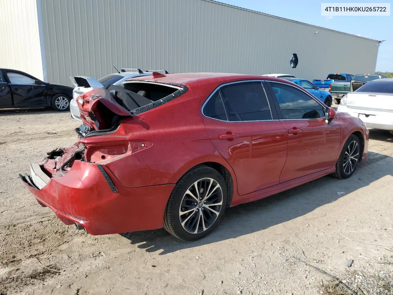 4T1B11HK0KU265722 2019 Toyota Camry L