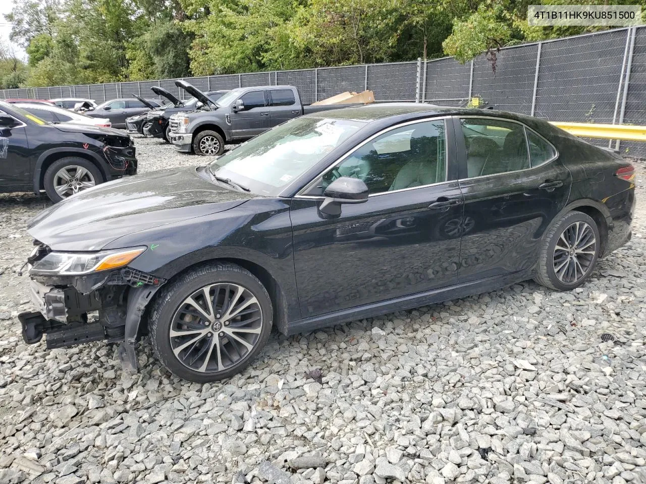 2019 Toyota Camry L VIN: 4T1B11HK9KU851500 Lot: 71663634