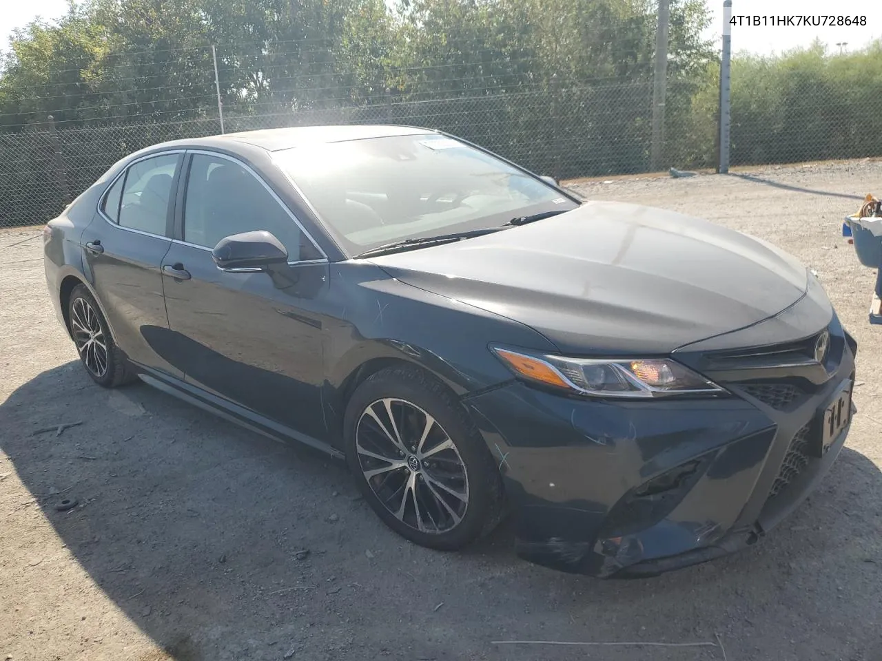 4T1B11HK7KU728648 2019 Toyota Camry L