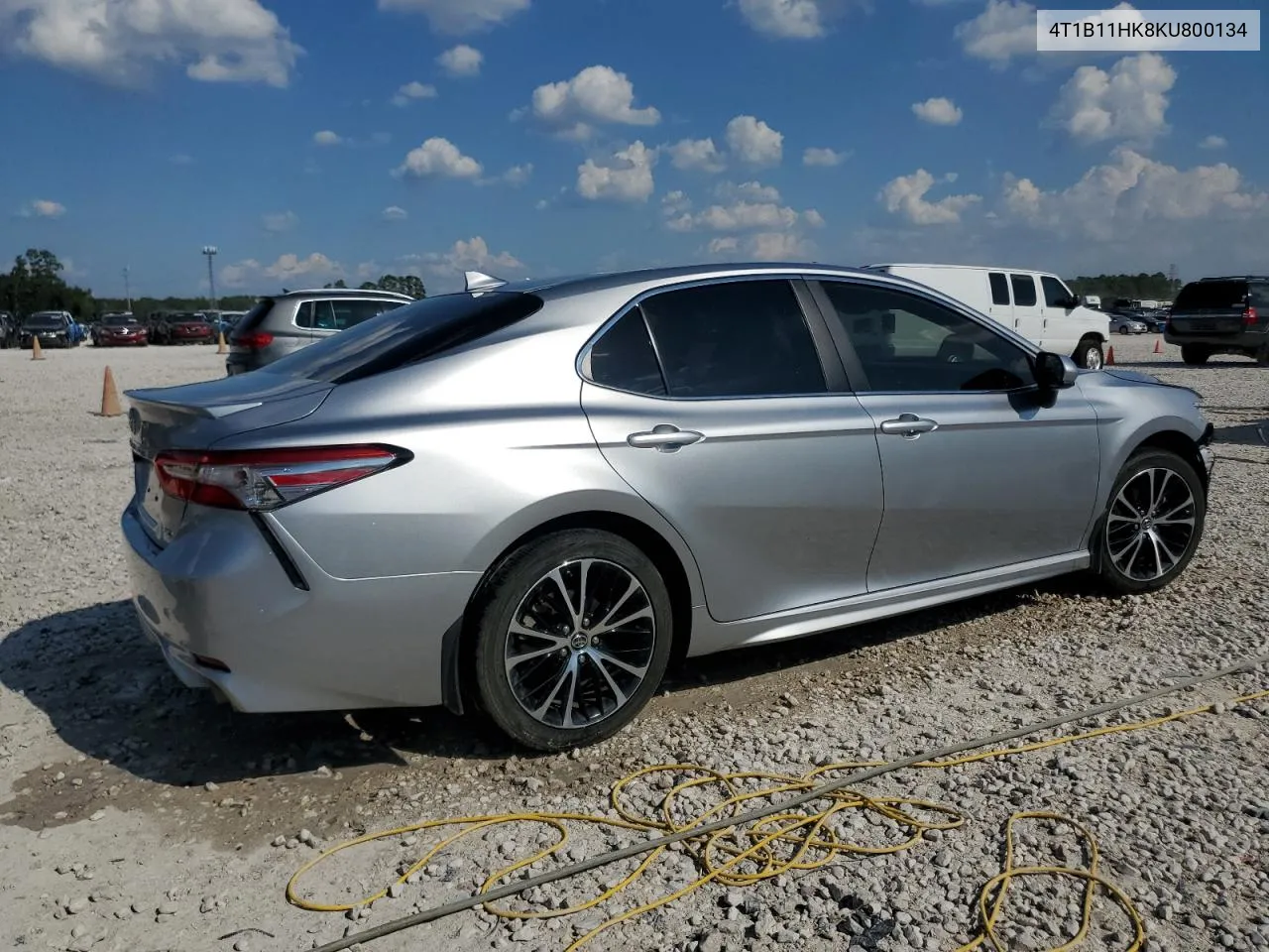 4T1B11HK8KU800134 2019 Toyota Camry L