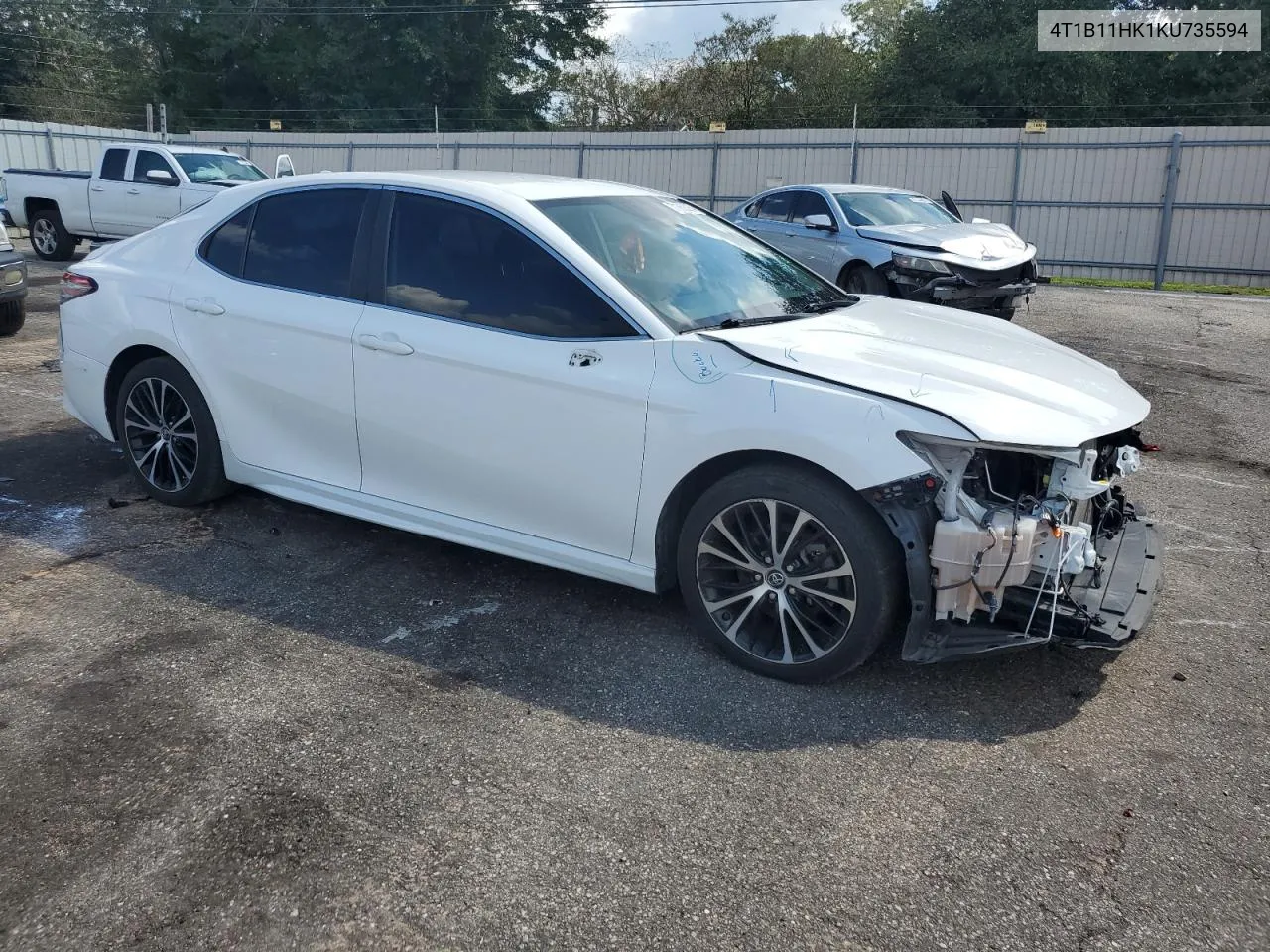 4T1B11HK1KU735594 2019 Toyota Camry L