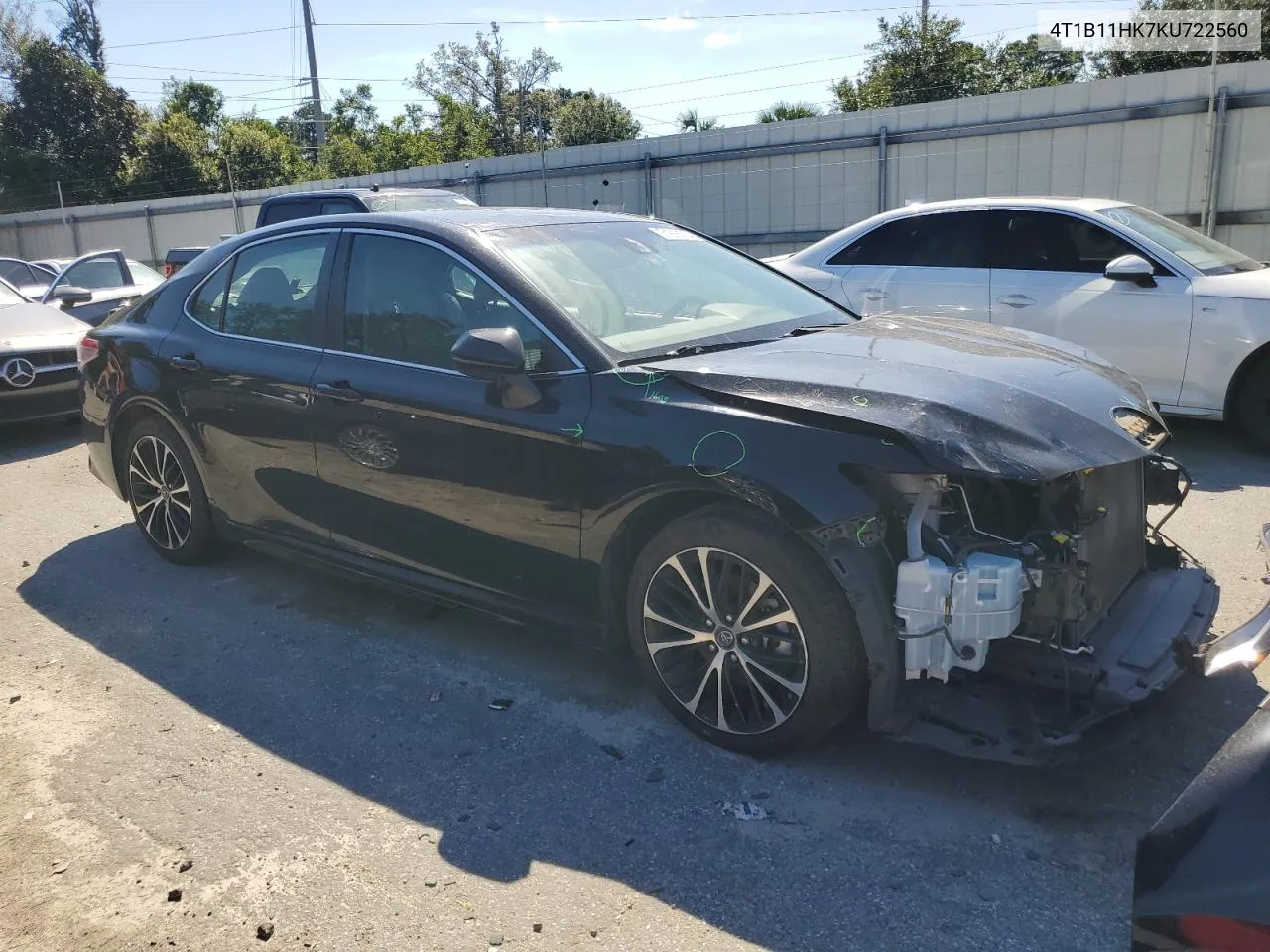 2019 Toyota Camry L VIN: 4T1B11HK7KU722560 Lot: 71916784