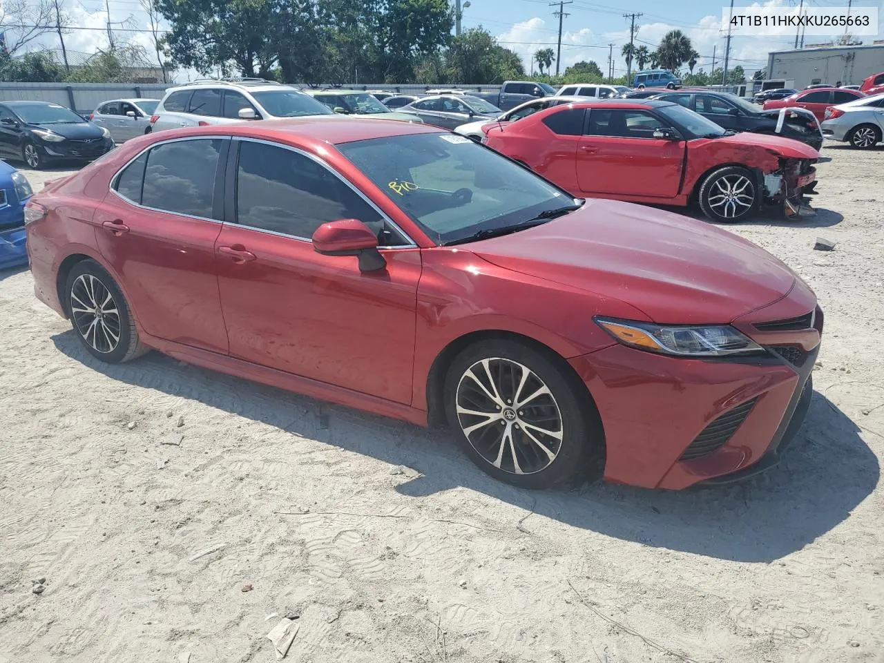 4T1B11HKXKU265663 2019 Toyota Camry L