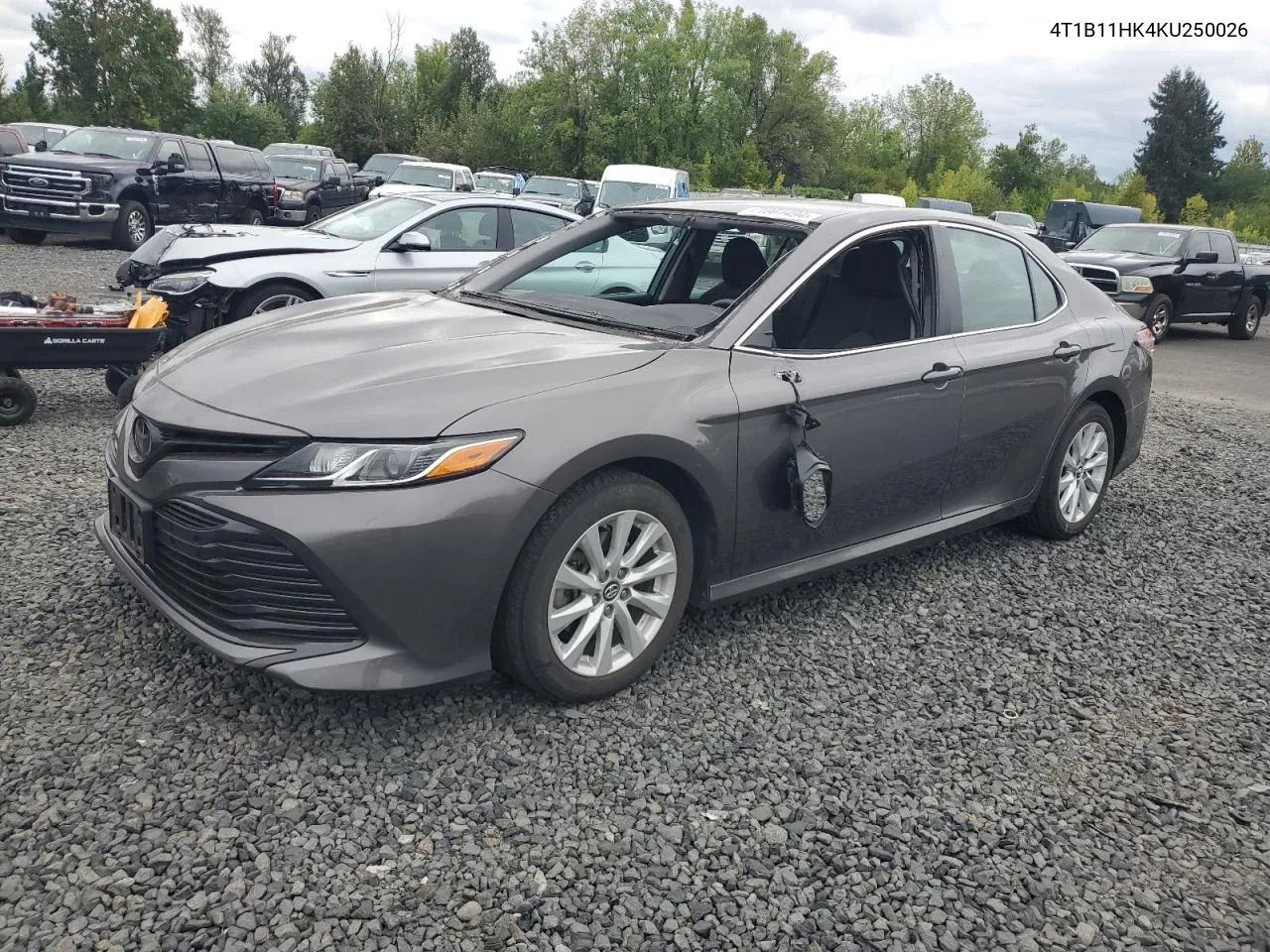 2019 Toyota Camry L VIN: 4T1B11HK4KU250026 Lot: 71961494