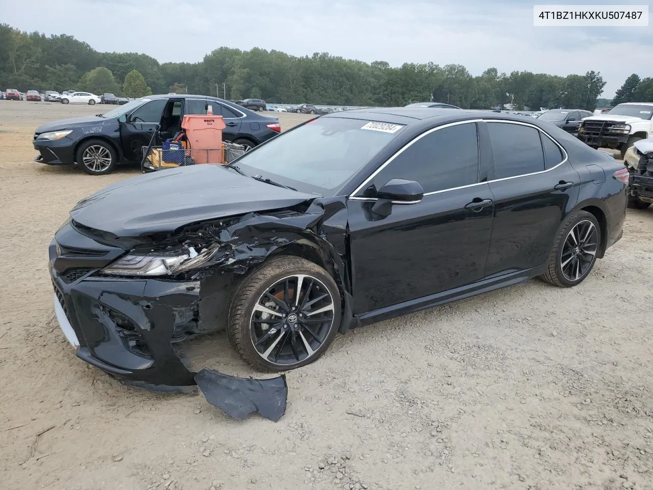 2019 Toyota Camry Xse VIN: 4T1BZ1HKXKU507487 Lot: 72029284