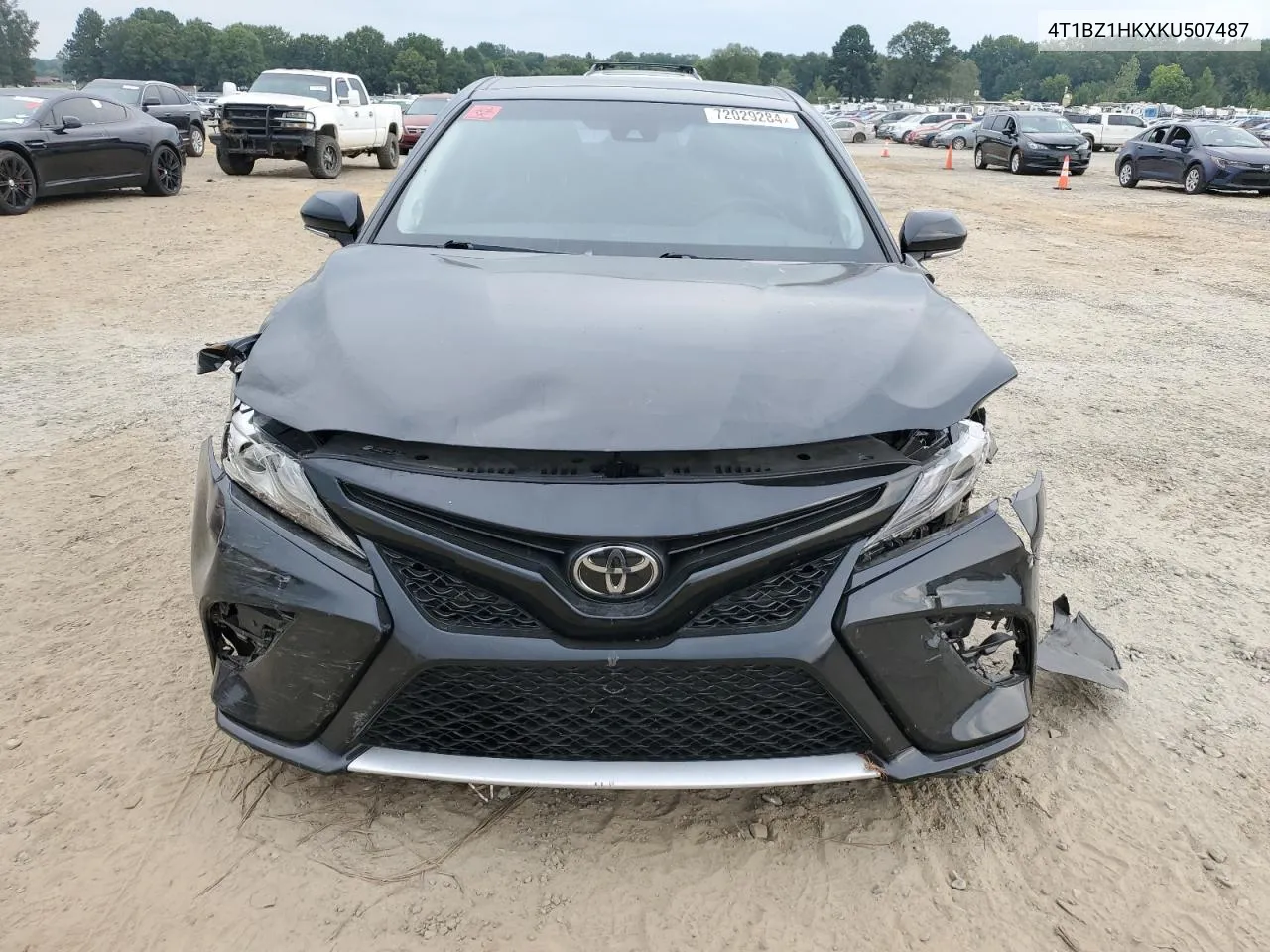 2019 Toyota Camry Xse VIN: 4T1BZ1HKXKU507487 Lot: 72029284