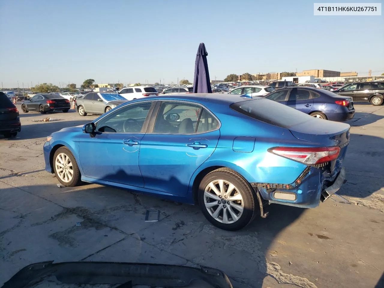 2019 Toyota Camry L VIN: 4T1B11HK6KU267751 Lot: 72129274