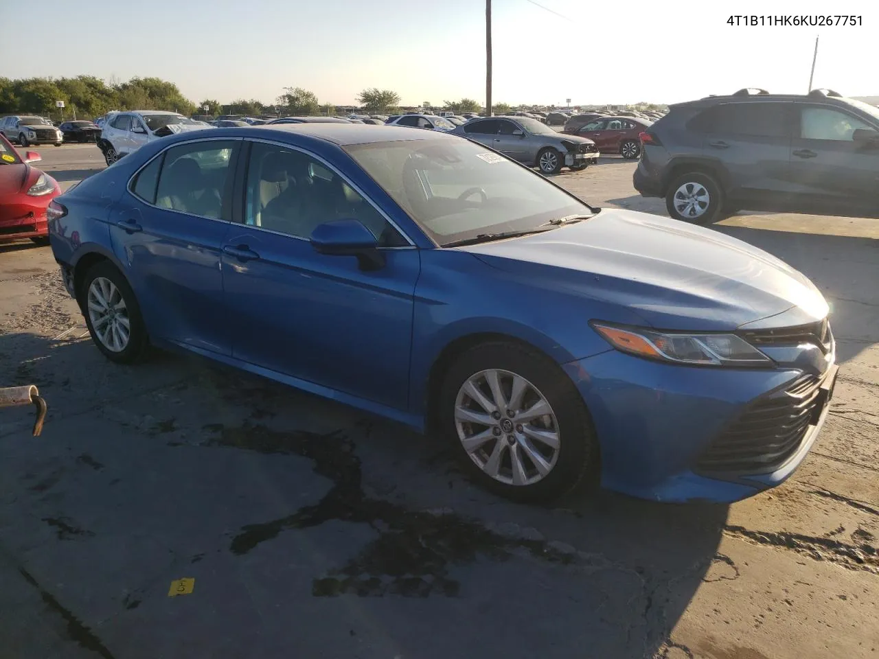 4T1B11HK6KU267751 2019 Toyota Camry L