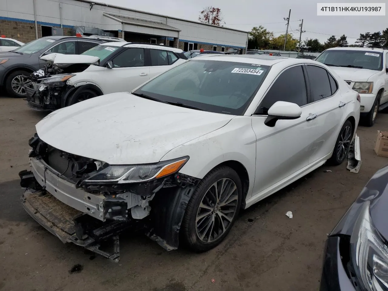 4T1B11HK4KU193987 2019 Toyota Camry L