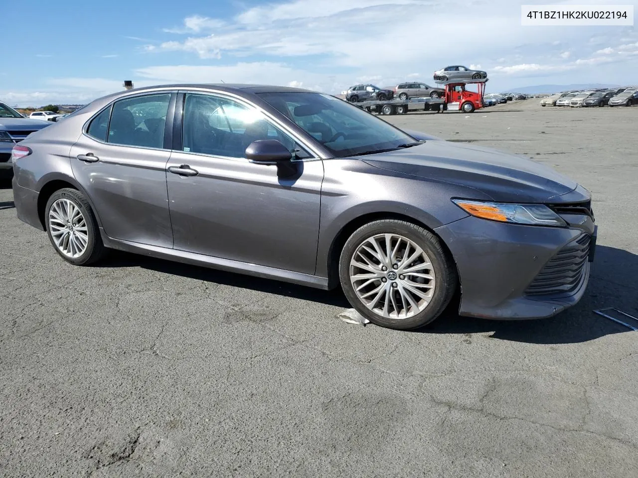 2019 Toyota Camry Xse VIN: 4T1BZ1HK2KU022194 Lot: 72269734