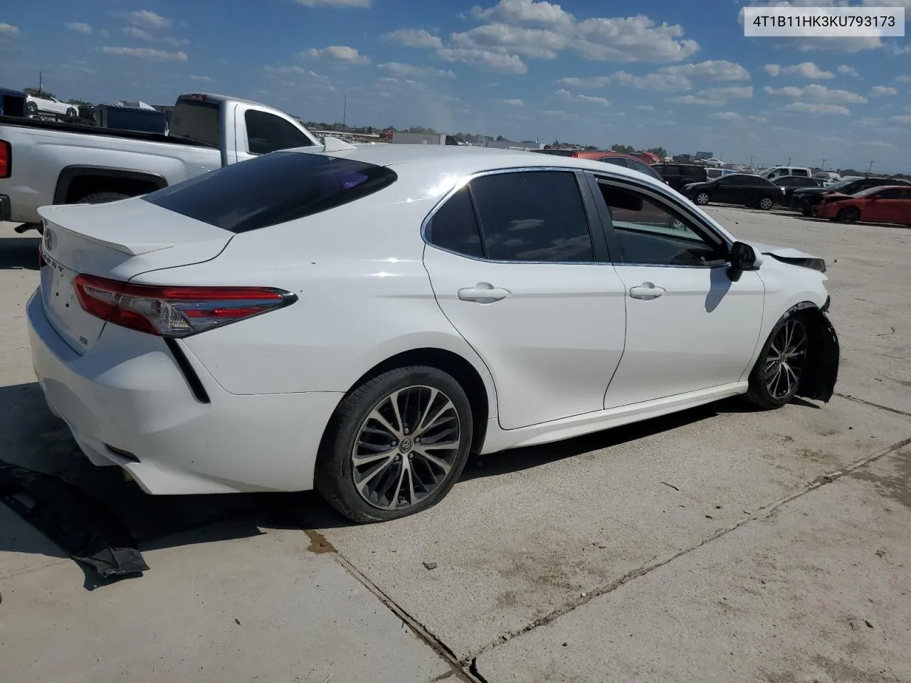 4T1B11HK3KU793173 2019 Toyota Camry L