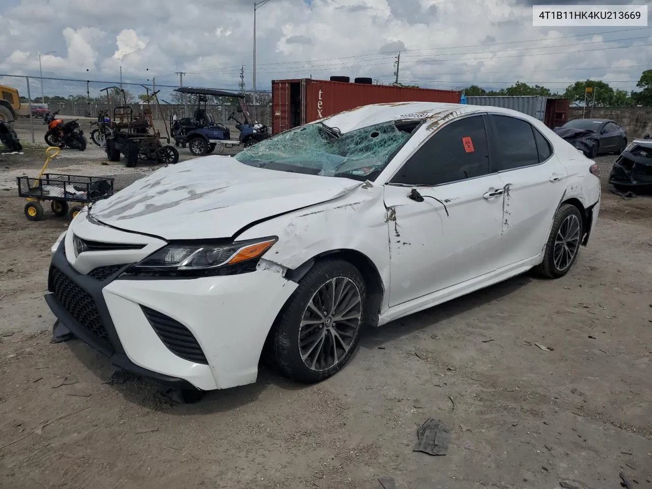 4T1B11HK4KU213669 2019 Toyota Camry L