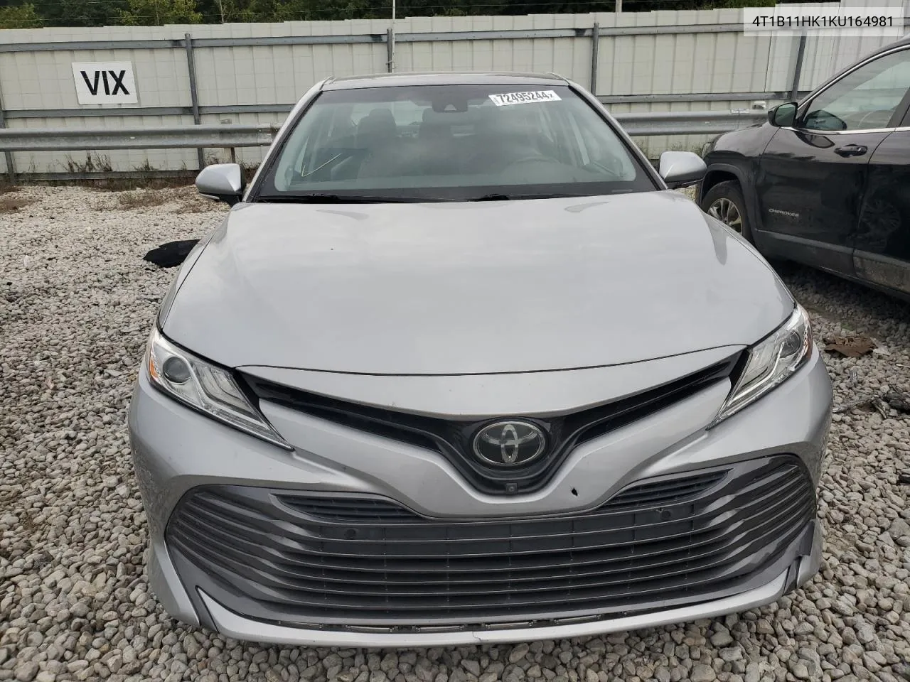 2019 Toyota Camry L VIN: 4T1B11HK1KU164981 Lot: 72495244