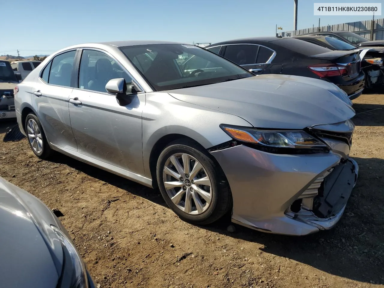 2019 Toyota Camry L VIN: 4T1B11HK8KU230880 Lot: 72637394