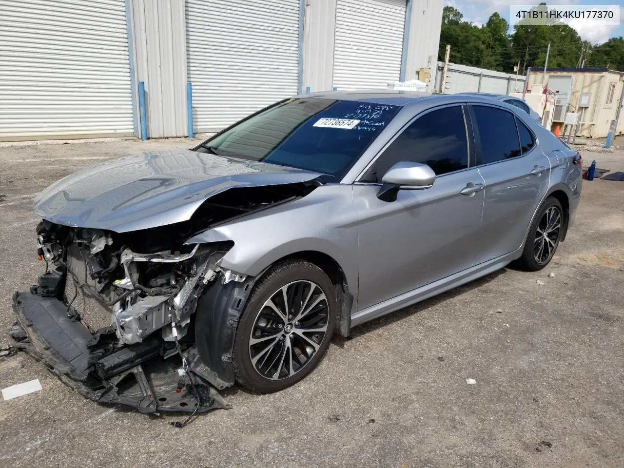 4T1B11HK4KU177370 2019 Toyota Camry L