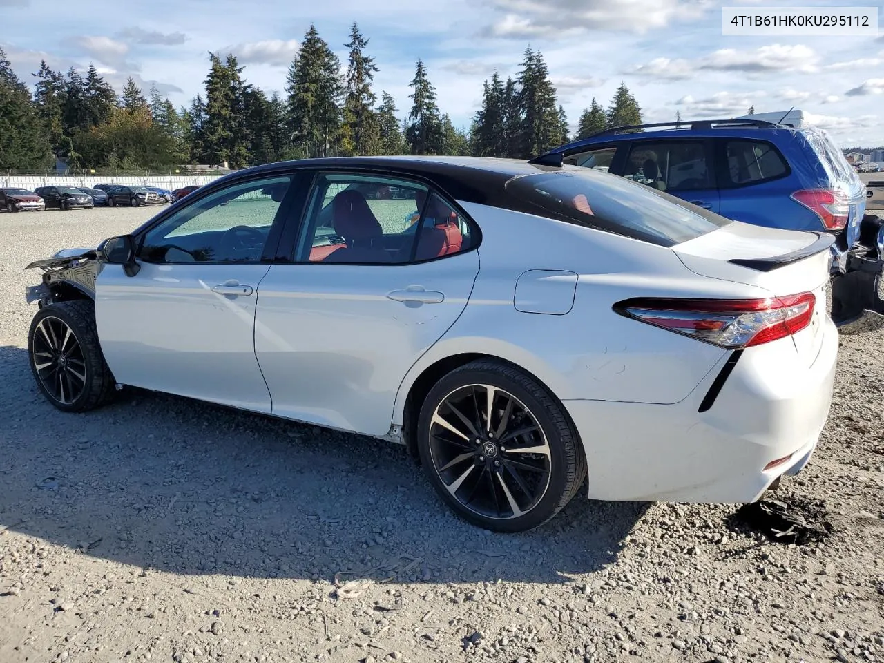 2019 Toyota Camry Xse VIN: 4T1B61HK0KU295112 Lot: 72808104