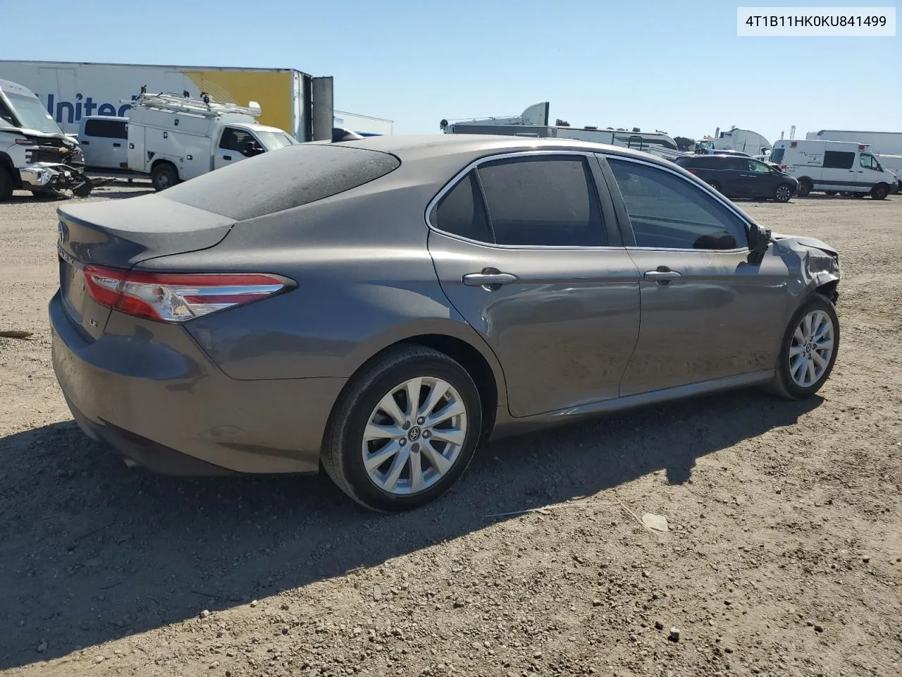 4T1B11HK0KU841499 2019 Toyota Camry L