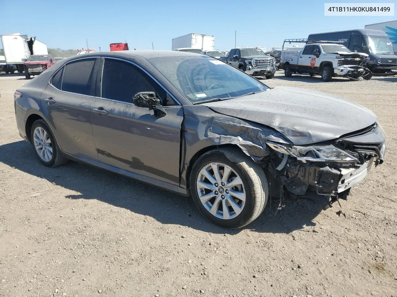 4T1B11HK0KU841499 2019 Toyota Camry L