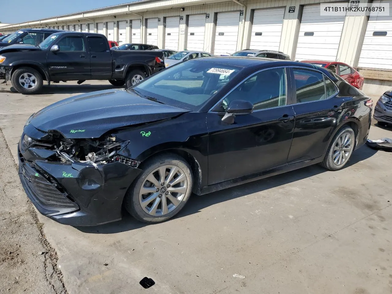 4T1B11HK2KU768751 2019 Toyota Camry L